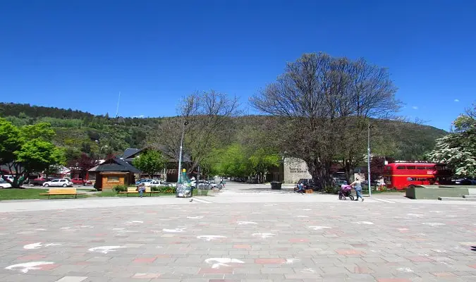Plaza San Martin de los Andes Argentina