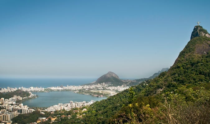 Panoramic view of Rio de Janeiro 